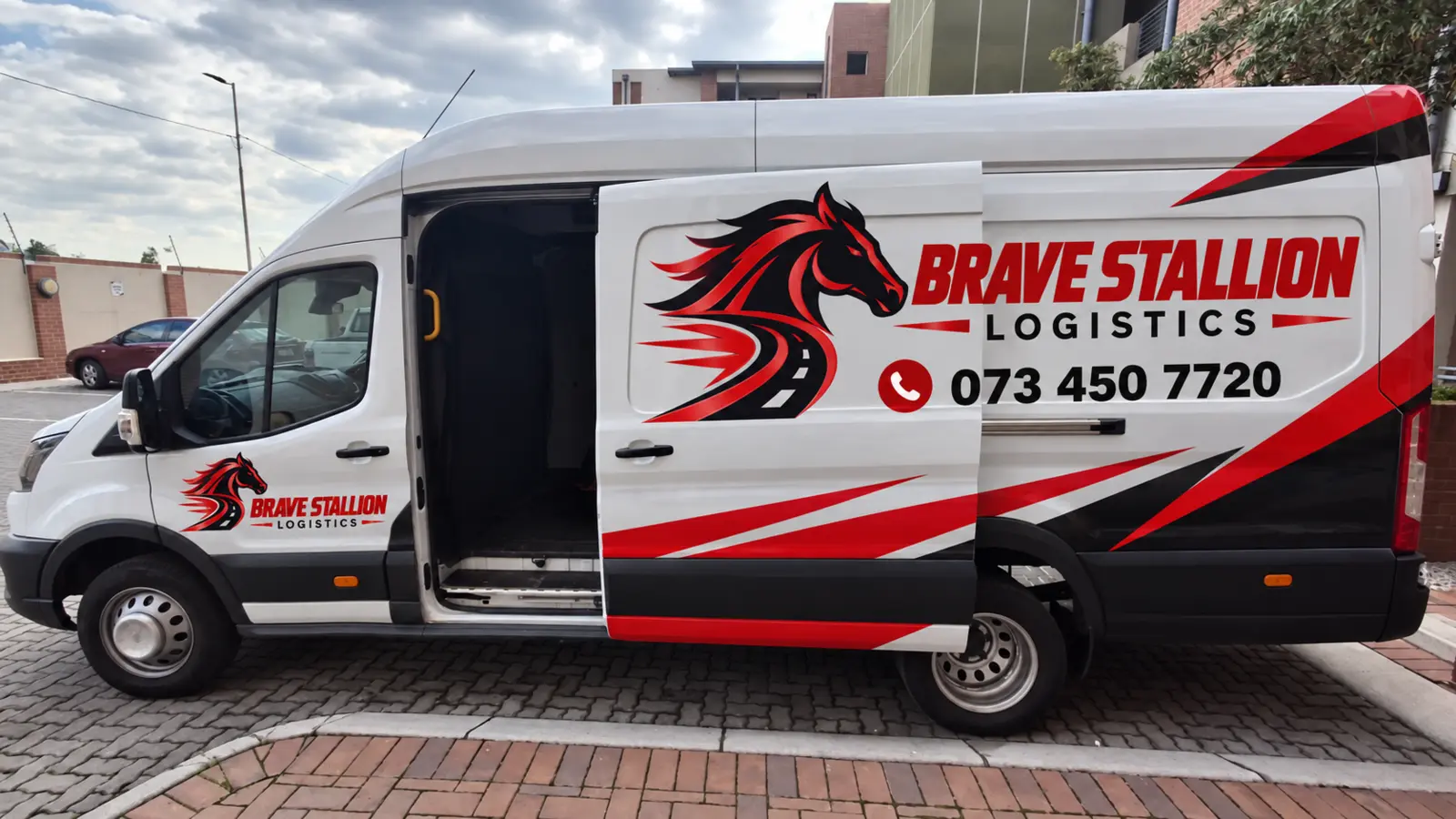 Brave Stallion trucks on a long-distance route