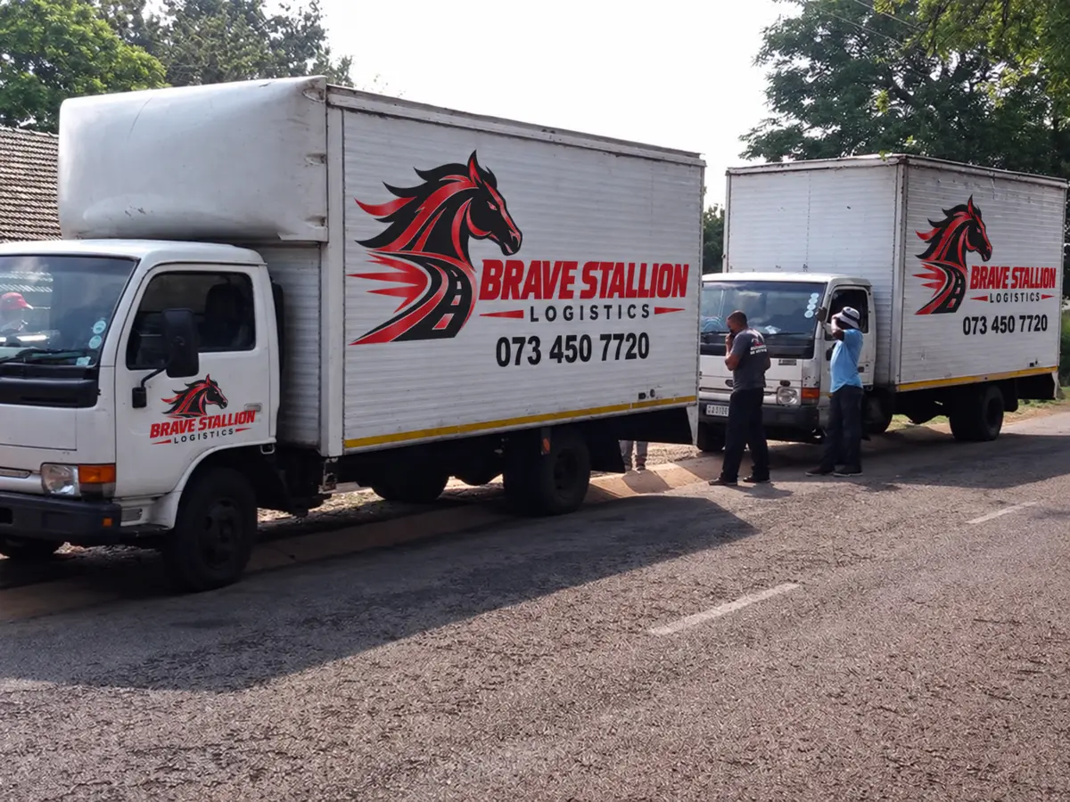 Brave Stallion office relocation trucks